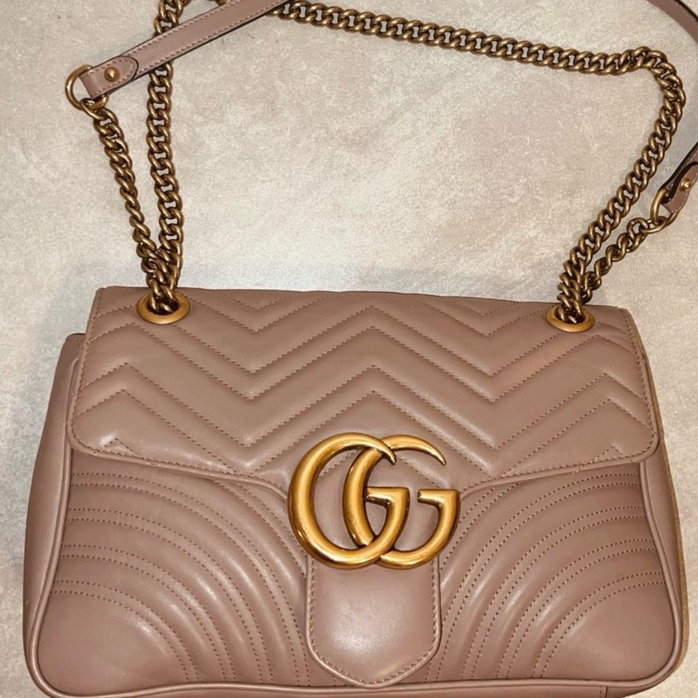 Gucci Medium GG Marmont 2.0 Matelassé Shoulder Bag